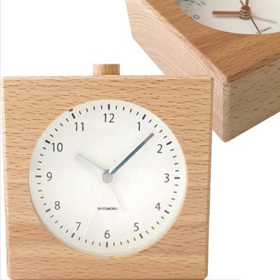 KATOMOKU Будильник 5 Natural km-78NA Деревянный будильник 11,2 x 11,8 x 4,6 см