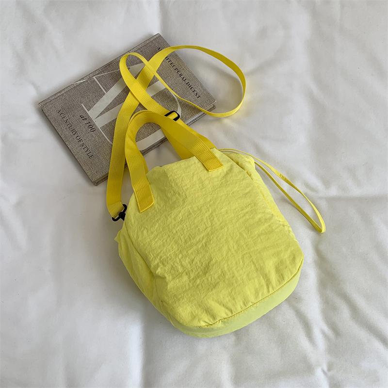Womens Nylon Tote Bag Multi Pocket Shoulder Handbag Casual Crossbody Purse