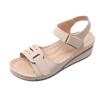 Women's Sandals New Summer Handmade Ladies Shoes Leather Breathable Sandals Woman Flats Retro Style Cusomized Support Sandals