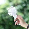 USB Rechargeable Portable Fan Air Cooler Handheld Fan Foldable Fan  for Camping Office Outdoor