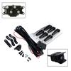 Upgraded 12V Winch Solenoid Relay Contactor & Winch Rocker Thumb Switch Combo Easy Installation Suitable for ATV UTV