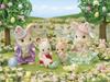 Sylvanian Families Сезонный кролик Пасхальная пара Se209 ST Mark Сертификация Для детей от 3 лет Игрушечный кукольный домик Sylvanian Families EPOCH [Набор Маргарет]