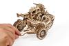 UGEARS UGR-10 Scrambler Motorcycle with Sidecar Wooden Model 70137