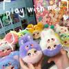 Lilila Garden Tea Party Mini Plush Blind Box Series Kawaii Backpack Doll Pendant Creative Keychain Mysterious Box Surprise Gifts