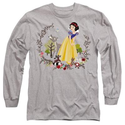 Snow White Футболка унисекс для взрослых и ее лесные друзья