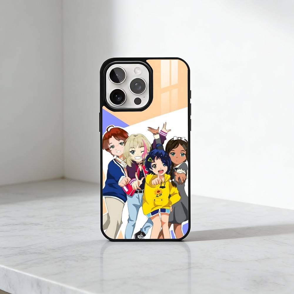 WEP Anime W-Wonder Egg P-Priority Phone Case For iPhone17,16,15,14,13 Plus,Pro Max Magnetic For Magsafe Wireless Charging