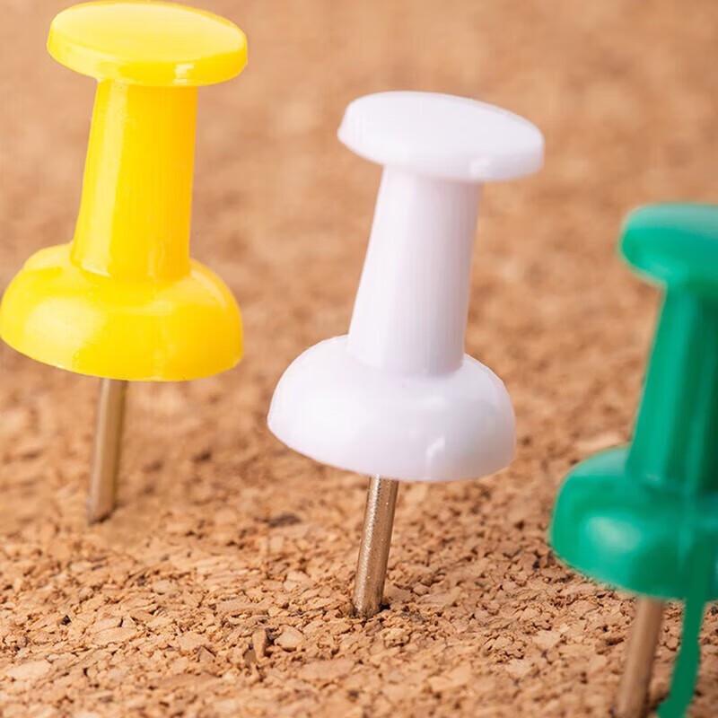 Deli Assorted Color Thumb Tacks
