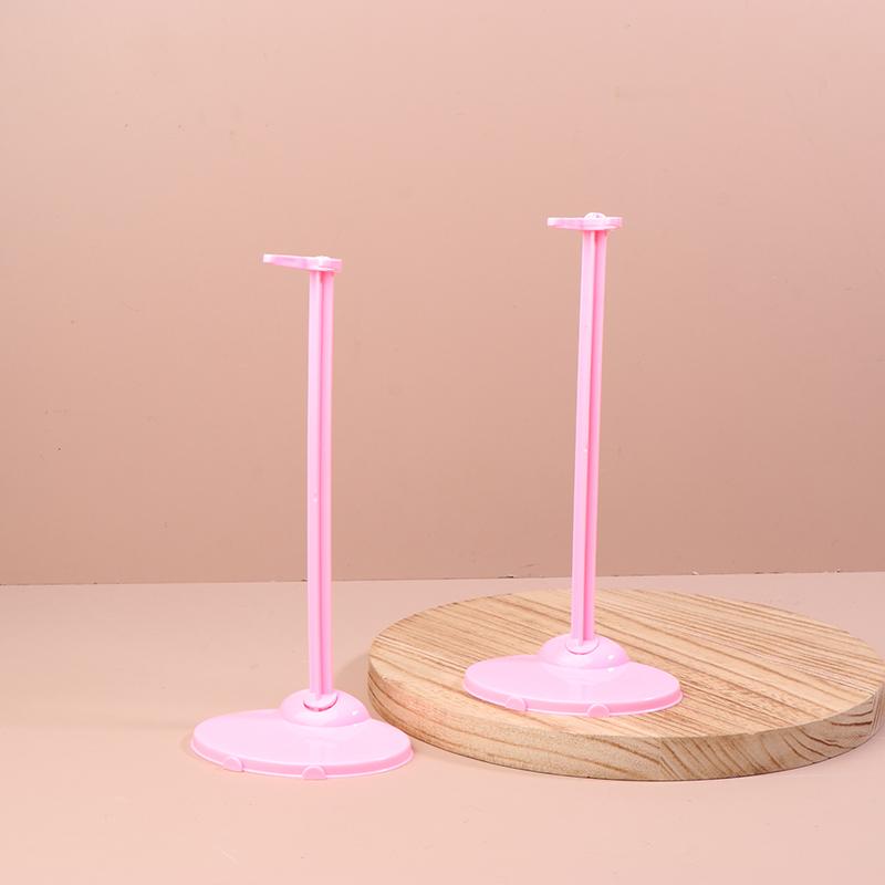 2Pcs Transparent Stand Support For Dolls Holding Clear Color Toy Figure Display Holder 1/6 Doll Prop Up Mannequin Model