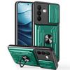 For Samsung Galaxy A36 5G Case PC+TPU Kickstand Phone Back Cover with Camera Slider
