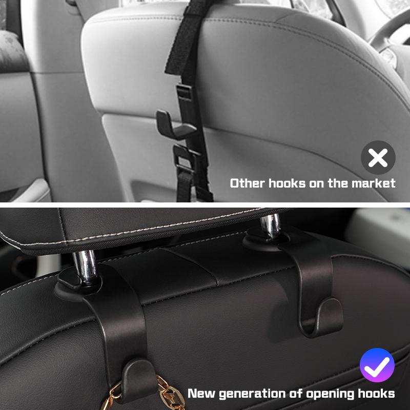 XMZSA1 Car Seat Headrest Hook For Volkswagen VW Scirocco Jetta Beetle Golf 4 5 6 mk8 Passat Polo B5 Tiguan Backrest Hanger Storage Hook