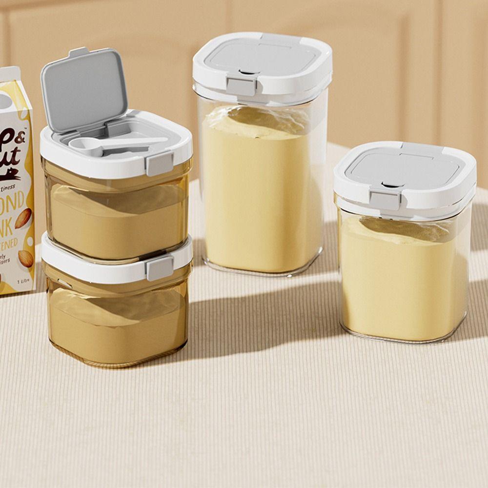 Reusable Milk Powder Jar UV-Resistant Airtight Container Multi-purpose Coffee Bean Can  Kids