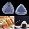 1 Set Rice Ball Bento Press Maker Mold Triangle Form Mold Sushi Make