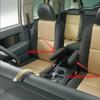 2X Накладка на подлокотник сиденья из ПУ кожи для Toyota FJ Cruiser 2007-