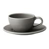 TOPO Cup Saucer 200ml Gray 23592 &