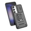 Для Samsung Galaxy S24 FE Чехол Slide Camera Lens Чехлы Samsung Galaxy S24 FE Чехол Противоударный Бронированный ПК TPU Чехол Galaxy S24 FE