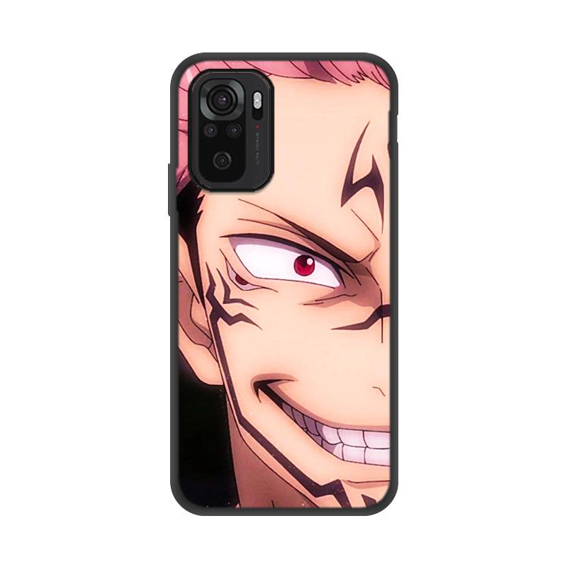 Чехол с аниме Jujutsu Kaisen для Xiaomi Redmi Note 11 10 9 Pro, чехол для Redmi Note 8 Pro 11S 8T 9T 9S 10S Note9 Pro, чехол Funda Etui