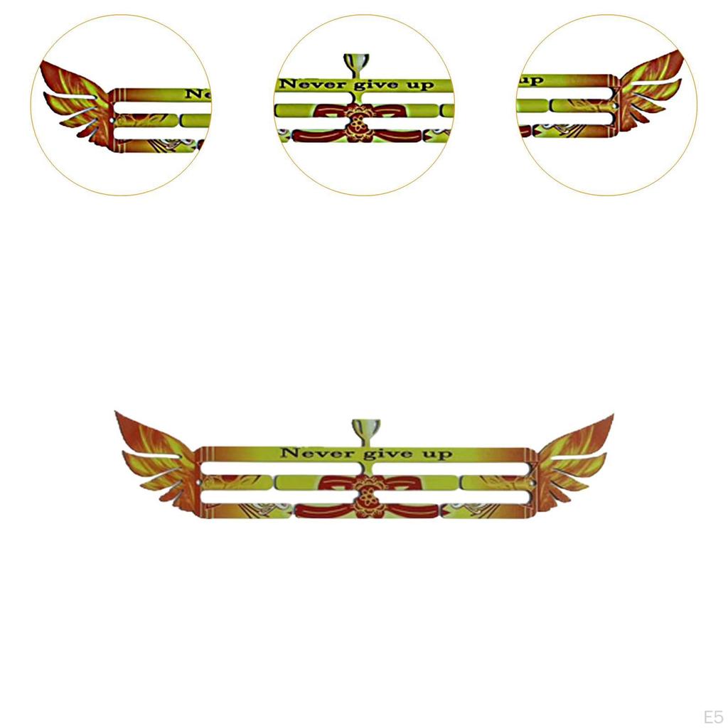 Medals Display Hanger Award Ribbon Organizer Metal Sturdy Holder Hanging Frame Rack for Golf