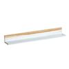 White Wall Hanging Bookshelf for Living Room or Bedroom - 102 Nordik