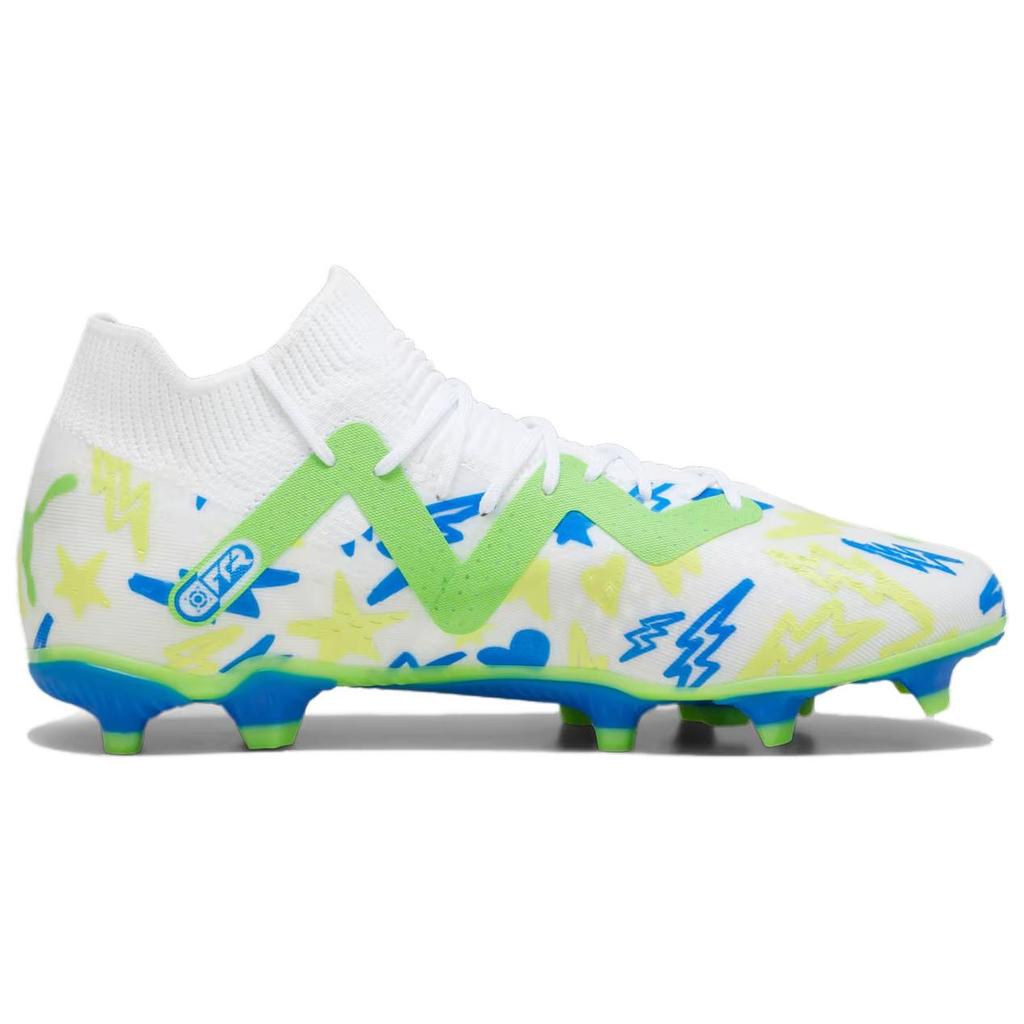 Puma Neymar Jr. X Future Match FG AG Instituto Pack Men Sneakers White Racing-Blue Lemon-Meringue 107612-01