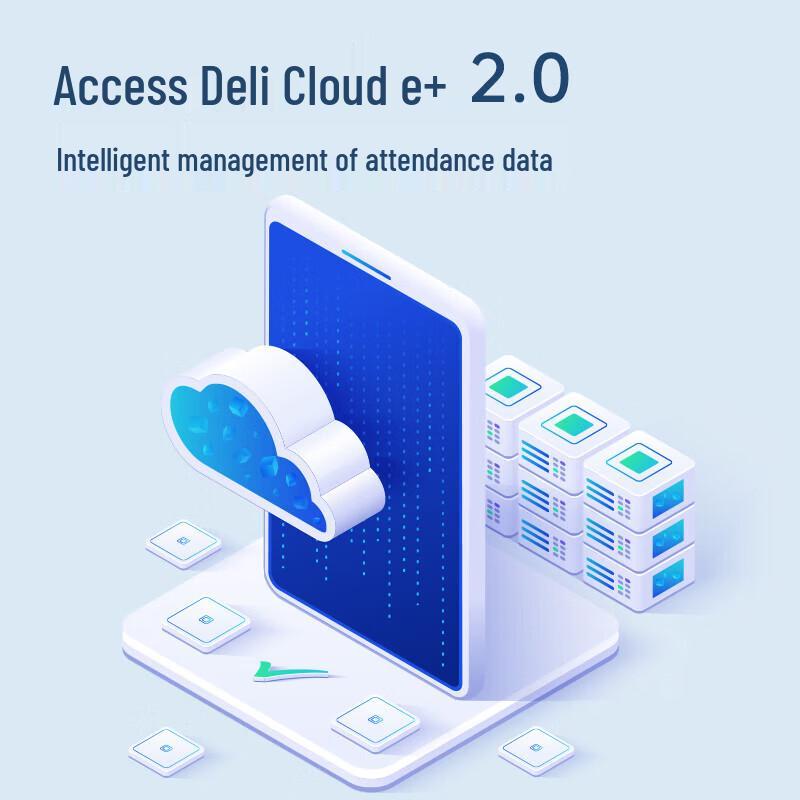 Deli DL-D5S Smart Cloud Face Recognition Time Clock CN plug (adapter included)
