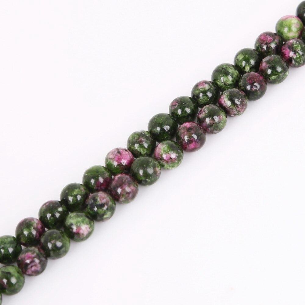 Натуральный эпидот-зоизитовый камень, бусины, свободная прокладка для изготовления ювелирных изделий