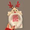 Christmas Headband Christmas Antler Hairpin Ladies Headdress Holiday Decoration Gift Big Bow Headband Christmas Headdress