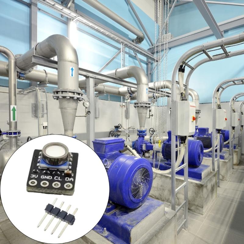 Digital Pressure Gas Liquid Sensors Module With Temperature Compensation Compactly Design 3V Power Supply 01BA,14BA