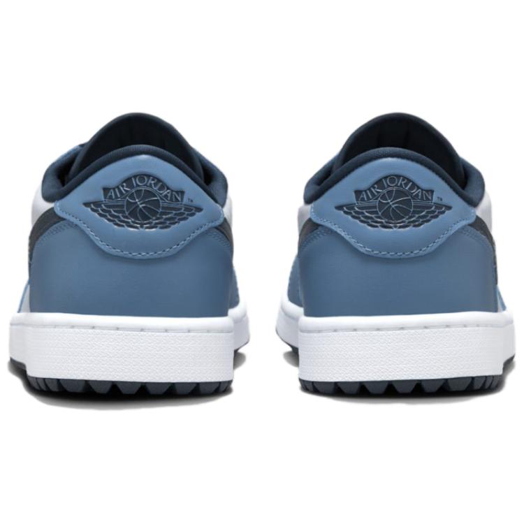 Кроссовки унисекс Air Jordan 1 Low Golf Aegean Storm Сине-Белые Armory-Navy DD9315-115