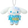 Sanrio Mascot Holder (Character Summer Festival!) Cinnamoroll, Polyester and Steel, Ages 6 and Up, 404411