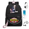 Campus Oxford High-quality Animation Schoolbag Male Junior High School Students Large-capacity Primary School Students Backpack