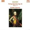 CD JOSEPH HAYDN - KODÁLY QUARTET - String Quartets Op. 54, Nos. 1 - 3 8550395 Naxos 1990 Germany Classical Used