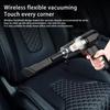 Handheld Car Vacuum Cleaner 120W Powerful Suction Low Noise Rechargeable Wireless Multifunctional Car Cleaner Dust Remover