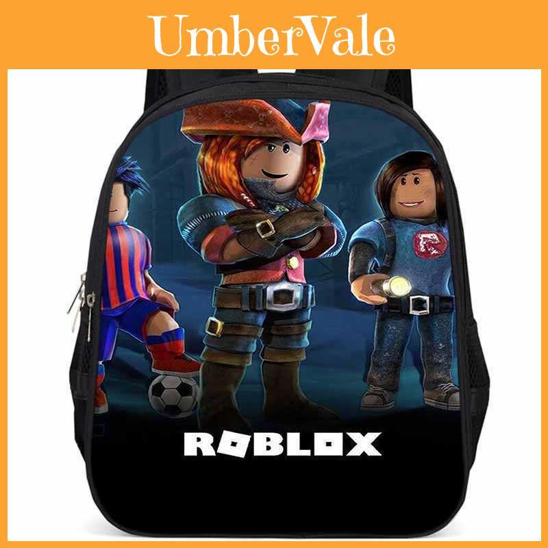 Школьный рюкзак Roblox большого объема, легкий, из Оксфордской ткани, для детей, мальчиков, девочек