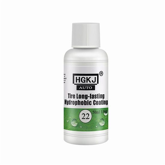 Hgkj-Auto-22 Покрытие шин Долговечное гидрофобное покрытие, придающее яркость вашим автомобильным шинам
