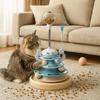 Rotating Cat Ball Track Toy Detachable Roller Balls Toy Pet Puzzle Training Toy Relieve Boredom