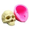Хэллоуин Череп 3D Форма для свечей и мыла DIY Форма для эпоксидной смолы для свечей Ручная работа Свечи Ароматический воск Формы для мыла для украшения