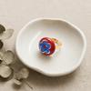 Creative Design Drip Oil Rings Exquisite Craftsmanship Geometric Round Rings Open Rings  For Women