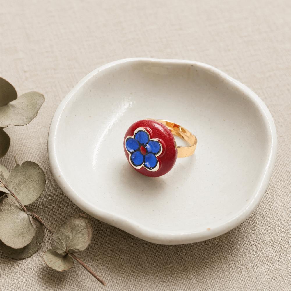 Creative Design Drip Oil Rings Exquisite Craftsmanship Geometric Round Rings Open Rings For Women
