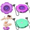 With Pull Rope Yoga Waist Twisting Disc Foot Massage Writhing Waist Plate  Exercise