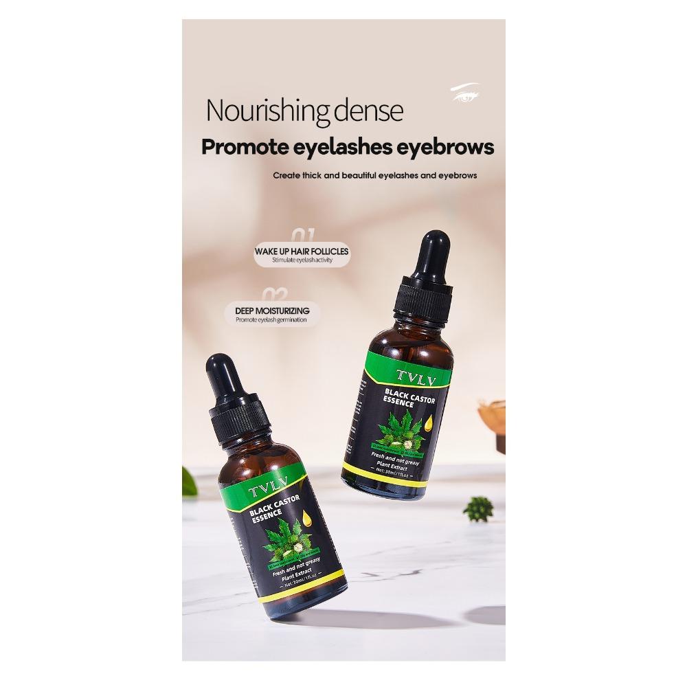 Black Castor Essence Jamaica Scalp Essence Eyelash Hair Care Body Oil