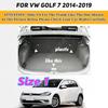 Индивидуальный высококачественный коврик в багажник автомобиля для VOLKSWAGEN VW Golf 7 2014 2015 2016 2017 2018 2019 2020, грязеотталкивающий, прочный, кожаный ковер