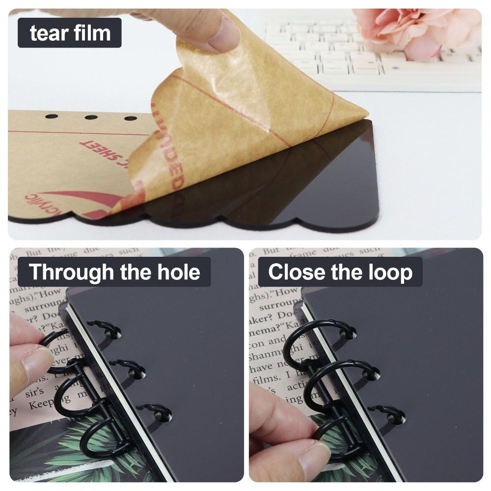 Blank Refill Paper Loose-leaf Notebook DIY Journal Planner  Scrapbooking/Daily Notes