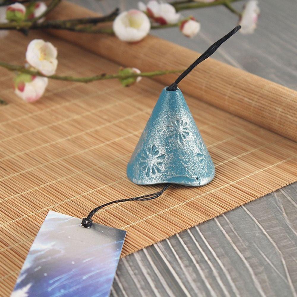 Чугунные металлические колокольчики в японском стиле, прочные украшения, колокольчики для улицы