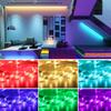 Светодиодные ленты для комнаты RGB 5050 Светодиодная лента с пультом дистанционного управления Изменяющие цвет RGB ленты для украшения дома, вечеринки, подсветка для телевизора