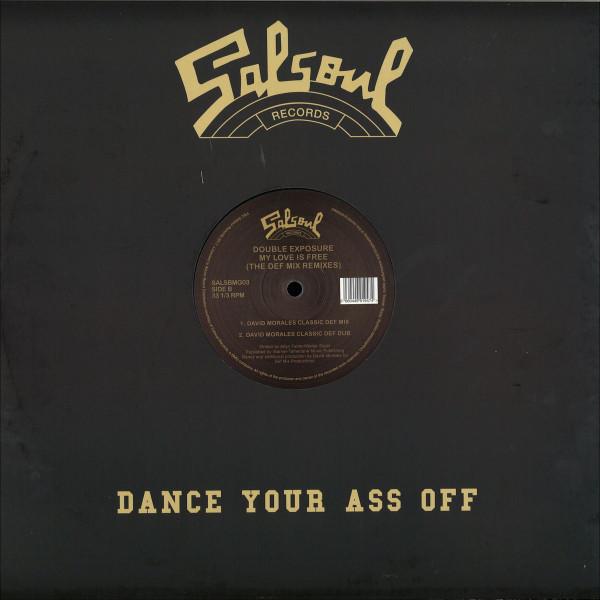 12-дюймовая пластинка ДВОЙНАЯ ЭКСПОЗИЦИЯ Моя любовь свободна The Def Mix Remixe SALSBMG03LP Salsoul Records 2017 Великобритания SoulFunk Б/у