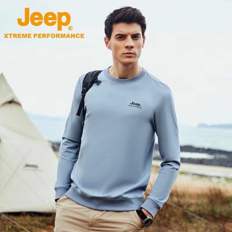 Jeep Men's Casual Crew Neck Sweatshirt J212094322