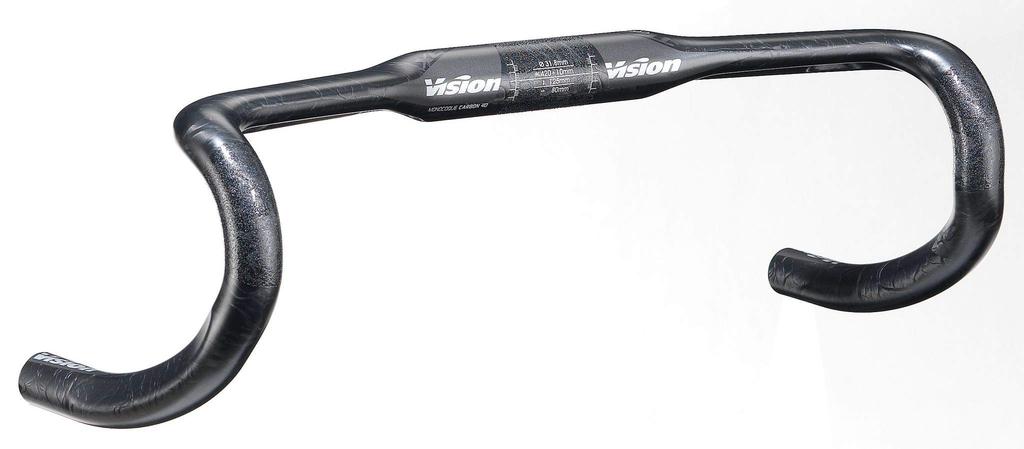 VISION Bicycle Road Bike Triathlon TT Parts HB TriMax Carbon 4D Gray 44cm V15 Handlebar 44cm 670-0007014031