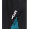 Gymshark Спортивные шорты 7 Black Functional Teal A1b3l Bc2r
