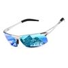 Polarized Sunglasses for Night UV400 Protection Ultra Lightweight Sunglasses for Women for Night B2442 [FEISEDY] Men's Driving/Fishing (Blue)