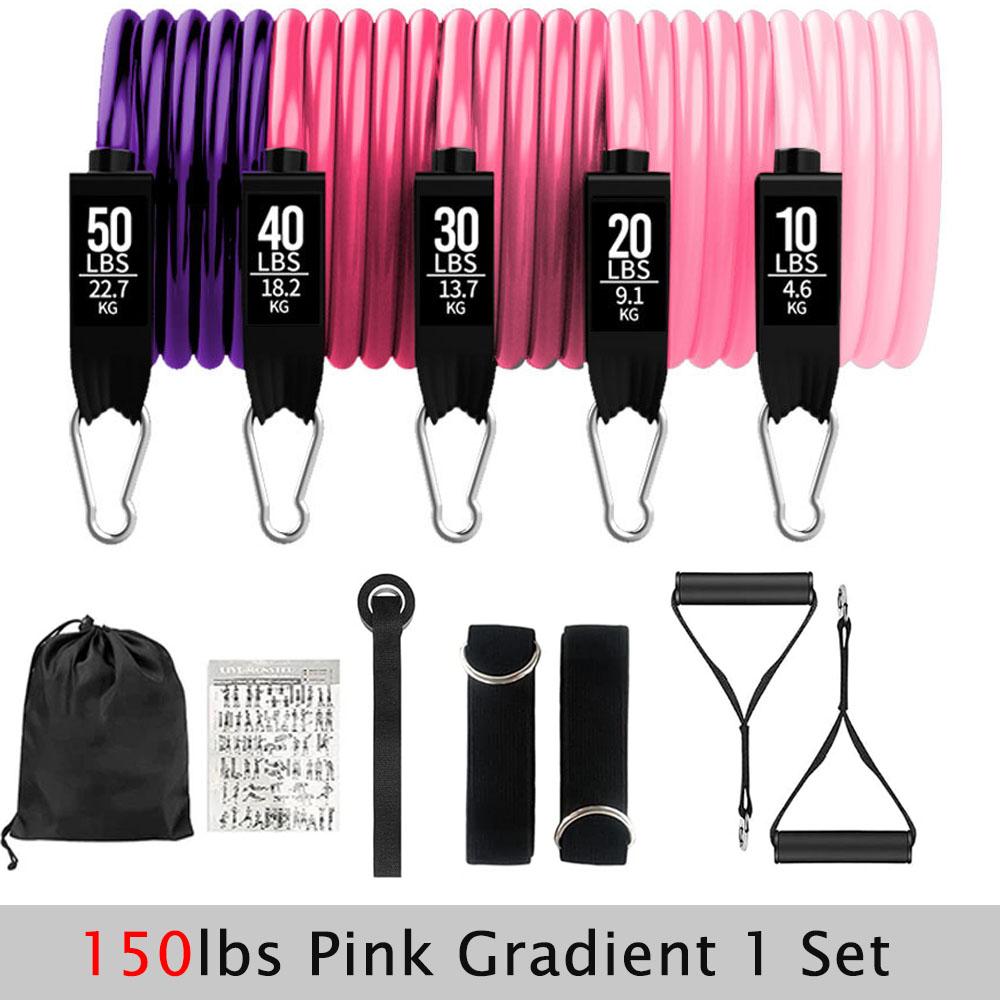 Resistance Strap Set Sports Strap with Door Anchor Handle Handbag Leg and Ankle Straps for Resistance Training Unisex 3